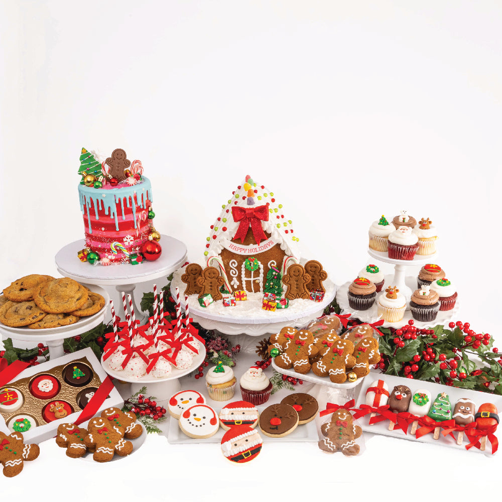 Epic Christmas Collection of Sweets | Los Angeles Delivery - Sweet E's Bake Shop - The Cake Shop