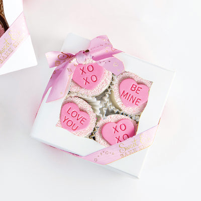 Valentine's Day Oreo Gift Box | 4 Pack - Sweet E's Bake Shop - The Cake Shop
