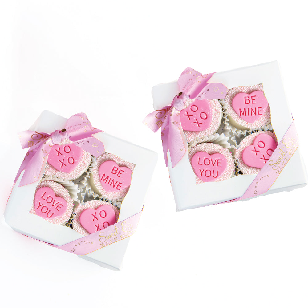 Valentine's Day Oreo Gift Box | 4 Pack - Sweet E's Bake Shop - The Cake Shop