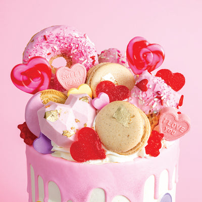 Sweetheart Valentine Cake - Sweet E's Bake Shop - The Cake Shop