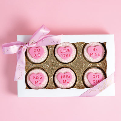 Valentine's Day Oreo Gift Box | 6 Pack - Sweet E's Bake Shop - Sweet E's Bake Shop