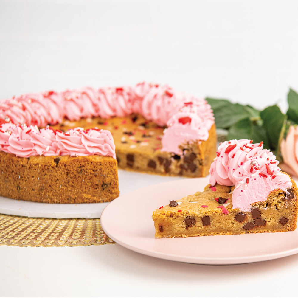 LOGO/PHOTO Valentine Cookie Cake | Upload Your Artwork - Sweet E's Bake Shop - The Cake Shop