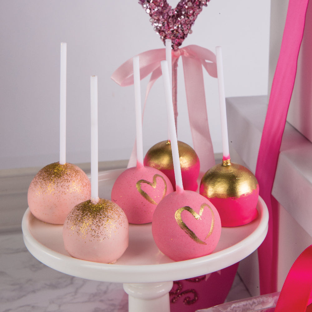 Valentine's Day Cake Pops 2 - Sweet E's Bake Shop - The Cake Shop