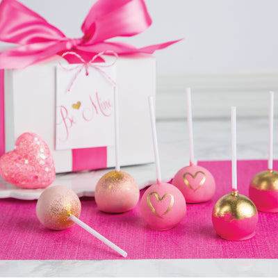 Valentine's Day Cake Pops 2 - Sweet E's Bake Shop - The Cake Shop