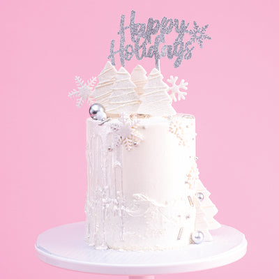 Winter Wonderland Cake - Sweet E's Bake Shop - The Cake Shop