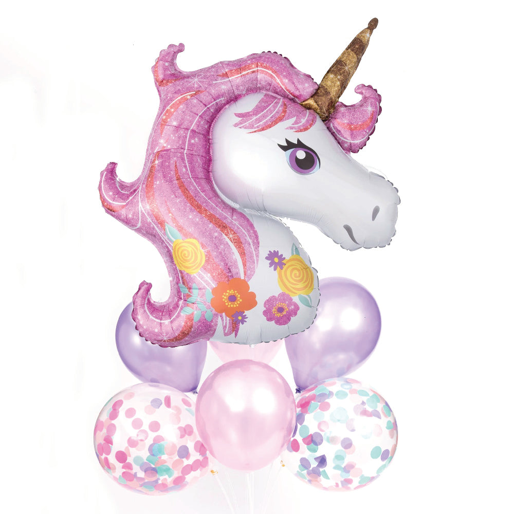 Giant Magical Unicorn Balloons - Sweet E's Bake Shop - The Flower + Balloon Shop
