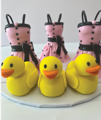 Duck and Dress Cake - Sweet E's Bake Shop - The Cake Shop
