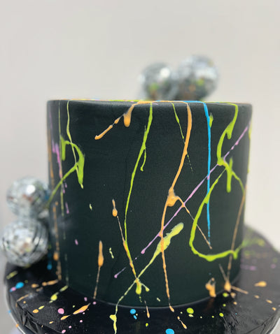 Neon Paint Cake - Sweet E's Bake Shop - The Cake Shop