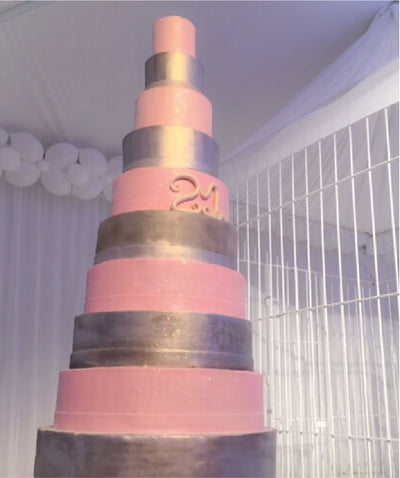 10 Tier Cake - Sweet E's Bake Shop - The Cake Shop