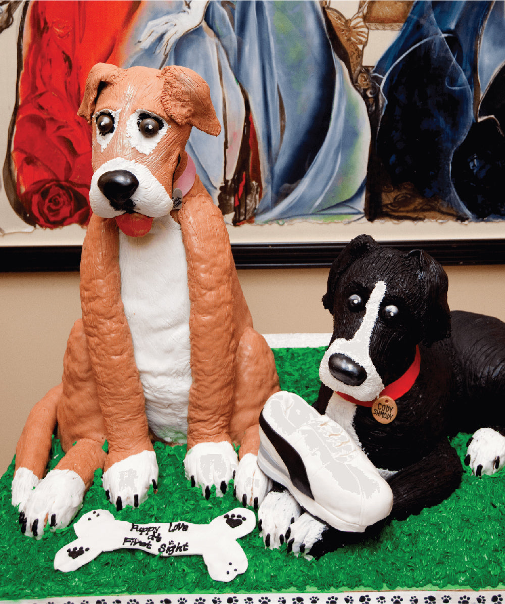 Life-size Dog Cakes - Sweet E's Bake Shop - The Cake Shop