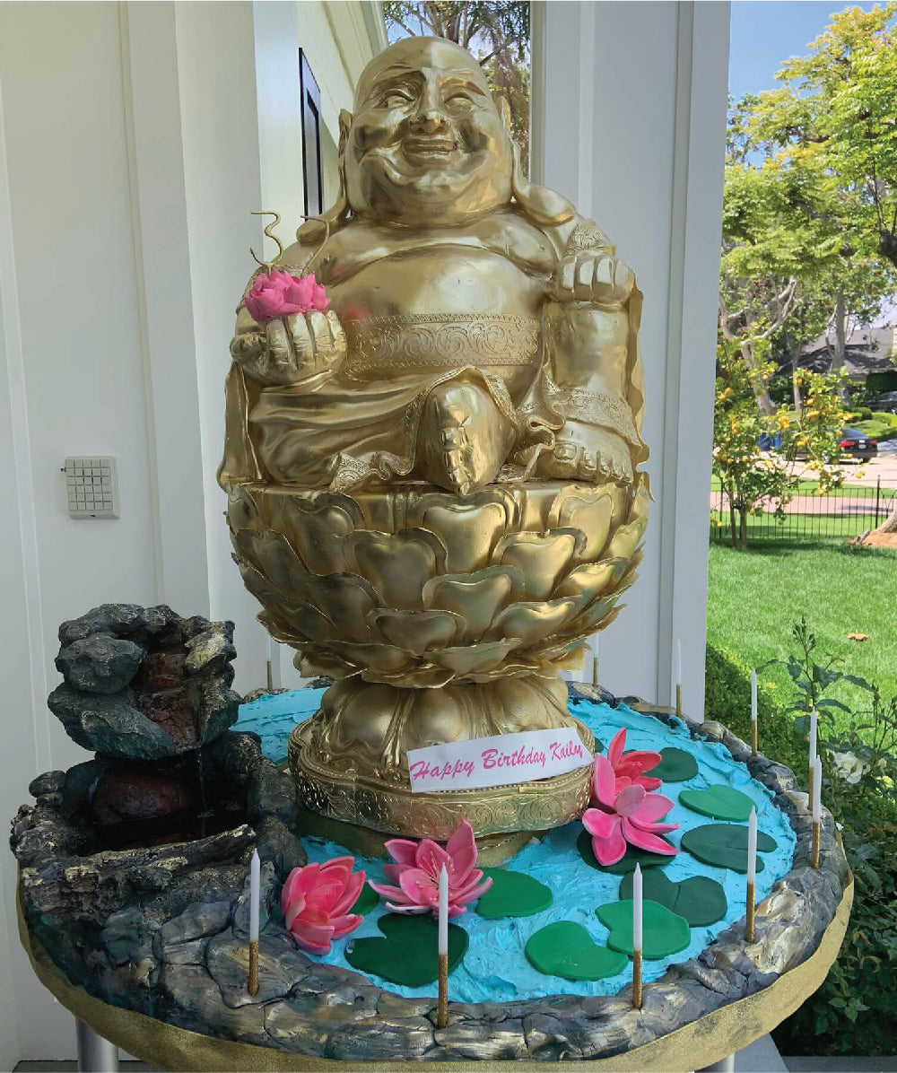 Buddha Cake Sculpture - Sweet E's Bake Shop - The Cake Shop