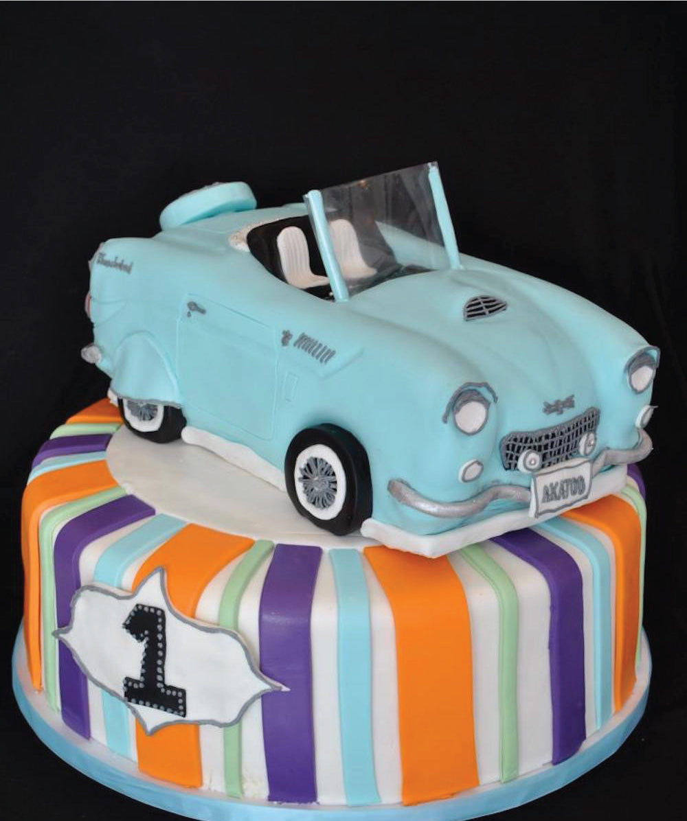 Chevy Car Birthday Cake