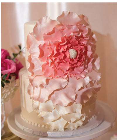 WIPA White and Pink Cake