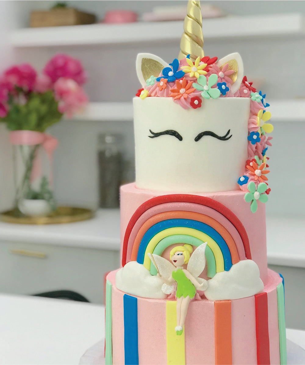 Unicorn & Tinkerbell Cake - Sweet E's Bake Shop - The Cake Shop