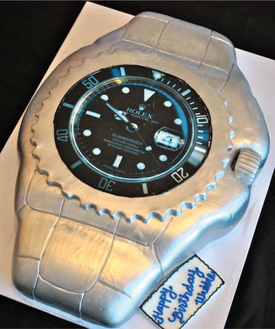 Rolex Watch Cake