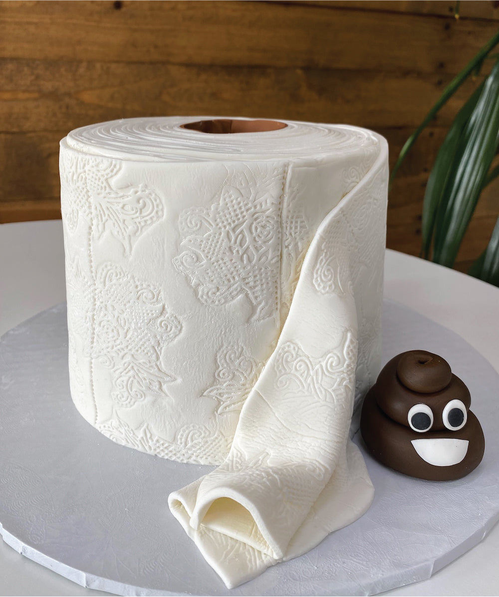 Toilet Paper Cake