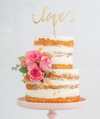 Naked Tiered Cake