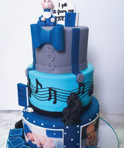 Baby Birthday Cake - Sweet E's Bake Shop - The Cake Shop