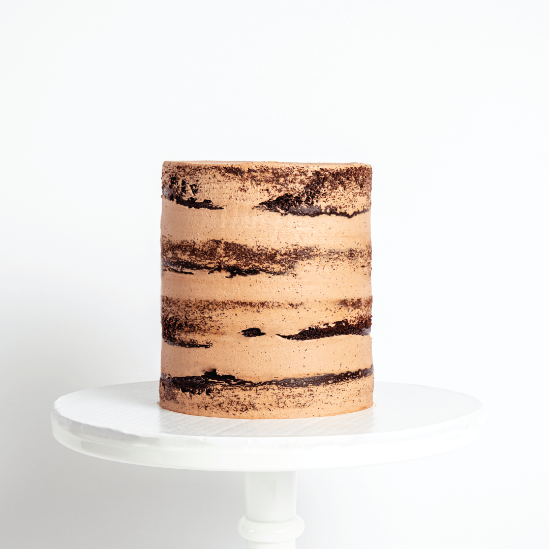 Chocolate Lovers Naked Cake - Sweet E's Bake Shop - The Cake Shop