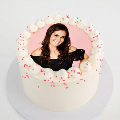 VEGAN Custom Selfie Cake