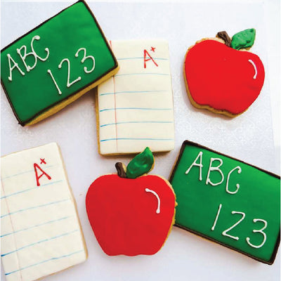 Back to School Cookies - Sweet E's Bake Shop - The Cake Shop