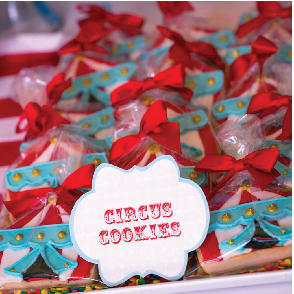 Circus Tent Cookies - Sweet E's Bake Shop - The Cake Shop