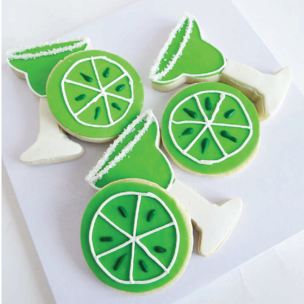 Cinco de Mayo Margarita Cookies - Sweet E's Bake Shop - The Cake Shop