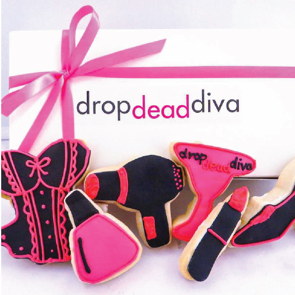 Drop Dead Diva Cookies - Sweet E's Bake Shop - The Cake Shop