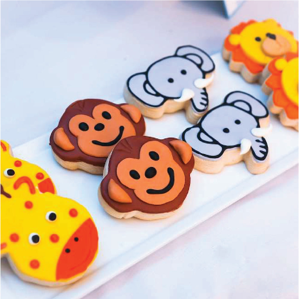 Zoo Animal Cookies - Sweet E's Bake Shop - The Cake Shop