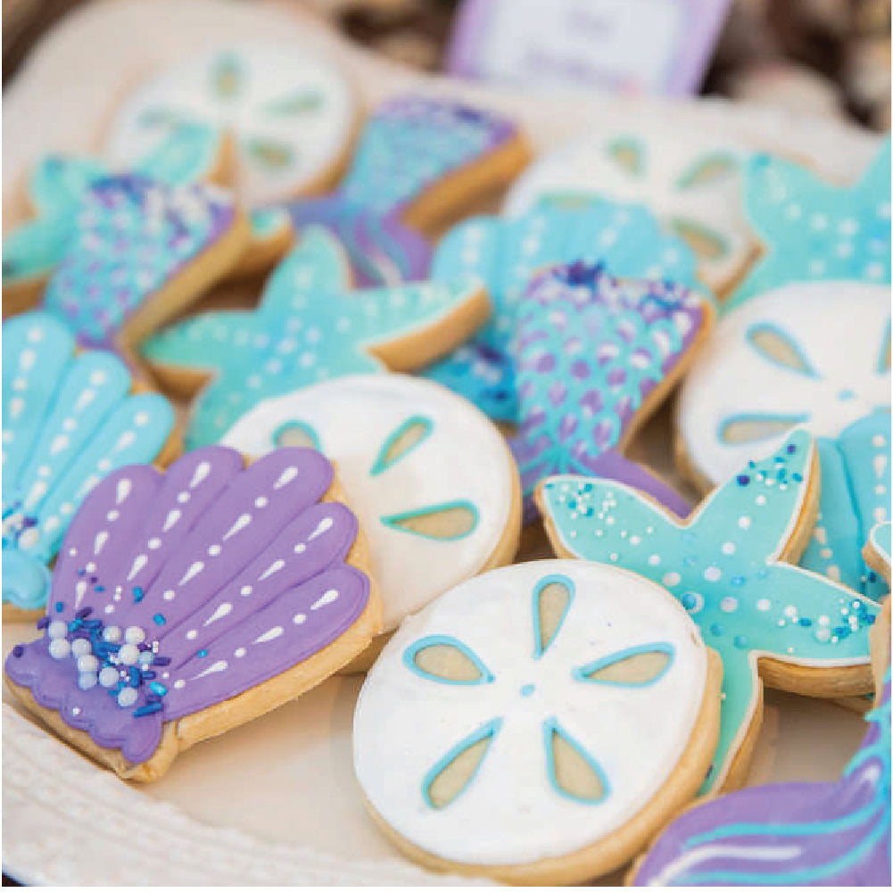 Mermaid Cookies - Sweet E's Bake Shop - The Cake Shop