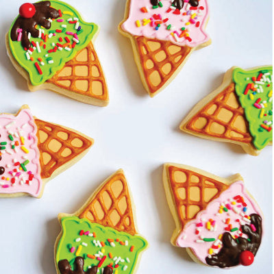 Ice Cream Decorated Cookies - Sweet E's Bake Shop - The Cake Shop