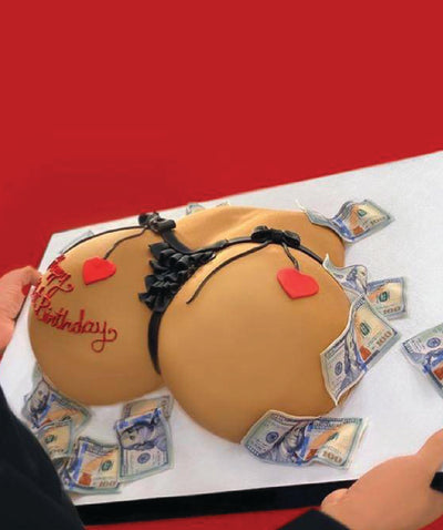 Exotic Dancer Booty Cake - Sweet E's Bake Shop - The Cake Shop