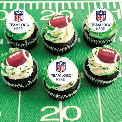 Football Team Cupcakes - Sweet E's Bake Shop - The Cupcake Shop