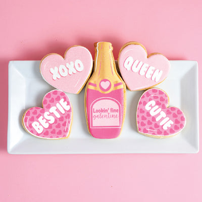 Galentine's Day Cookies - Sweet E's Bake Shop - The Cake Shop