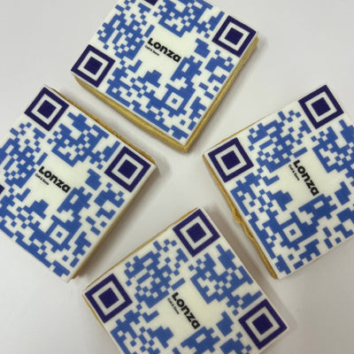 Lonza QR cookies - Sweet E's Bake Shop - The Cake Shop