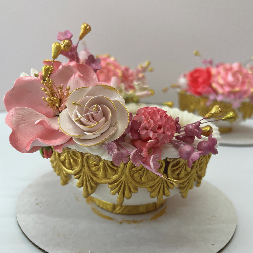 Vintage Edible Bowls - Sweet E's Bake Shop - The Cake Shop