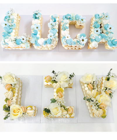 Letter Custom Cake - Sweet E's Bake Shop - The Cake Shop