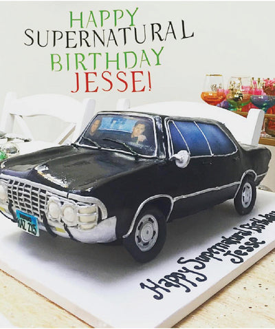 Vintage Car Cake - Sweet E's Bake Shop - The Cake Shop