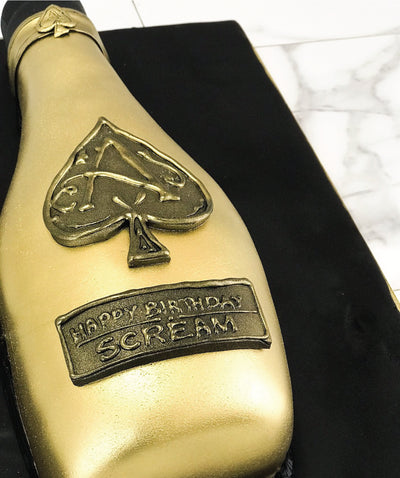 Ace of Spades Bottle Cake - Sweet E's Bake Shop - The Cake Shop