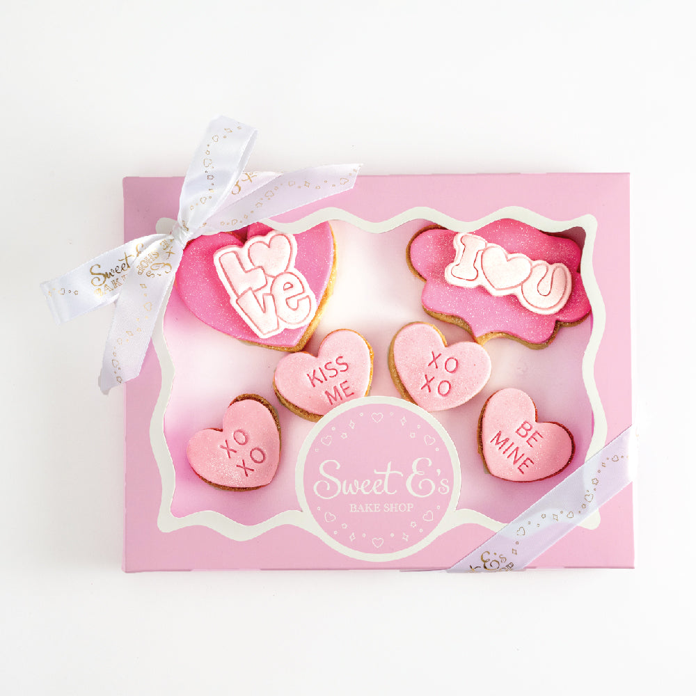 Glam Valentine Cookies - Sweet E's Bake Shop - Sweet E's Bake Shop