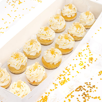 Champagne Cheers Cupcakes - Sweet E's Bake Shop - The Cupcake Shop