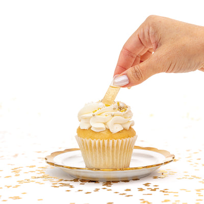 Champagne Cheers Cupcakes - Sweet E's Bake Shop - The Cupcake Shop