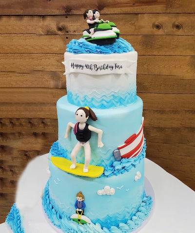 Jet Ski Cake