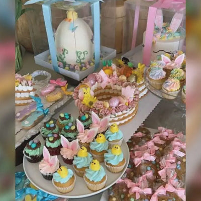 Kardashian Easter Egg Cake - Sweet E's Bake Shop - The Cake Shop