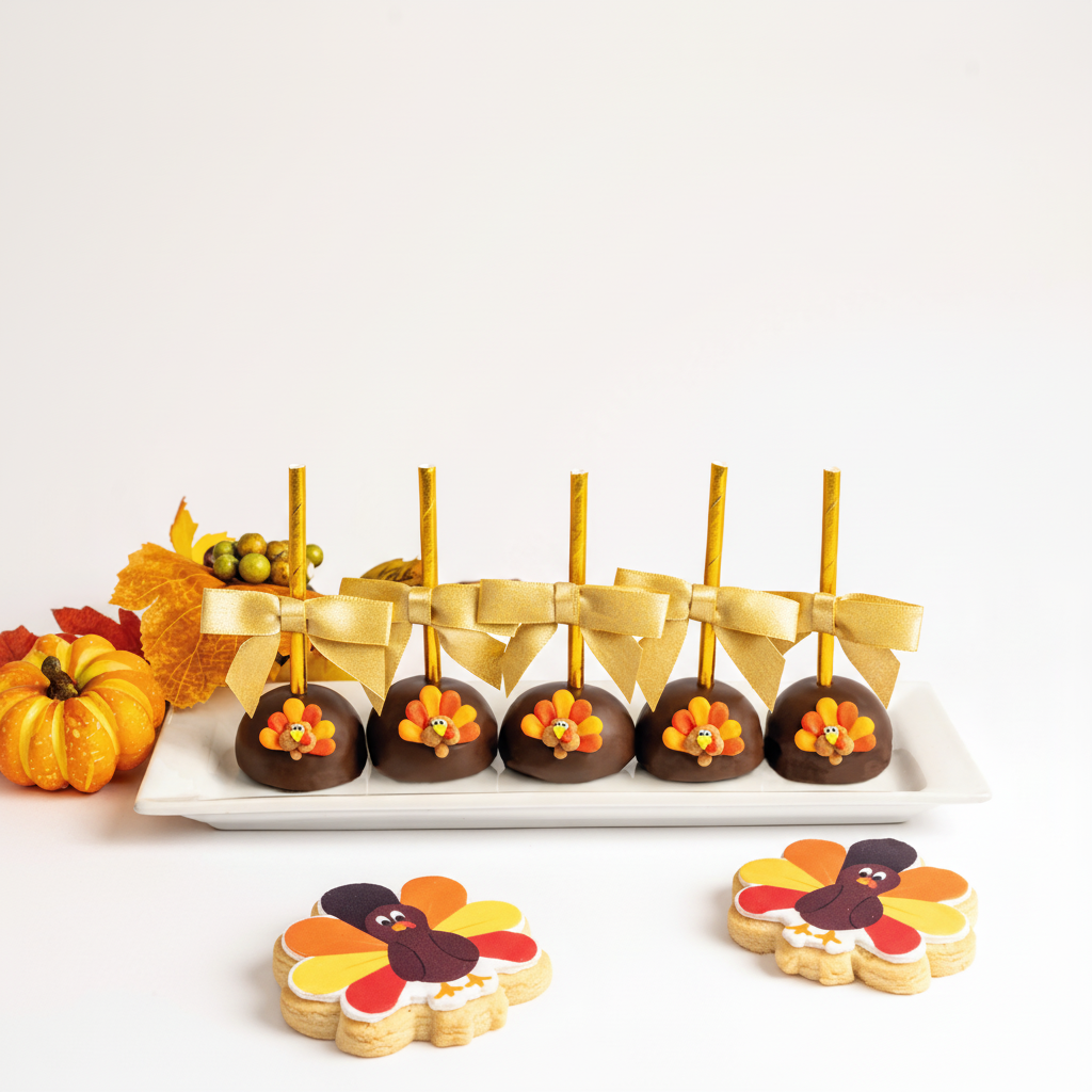Turkey Cookies & Cake Pops