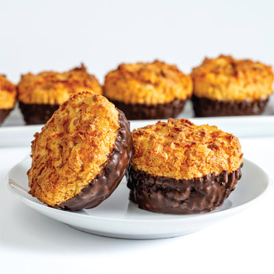 Chocolate Dipped Coconut Macaroon “Cupcake” - Sweet E's Bake Shop - The Cupcake Shop