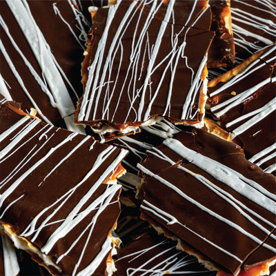 Chocolate Caramel Matzo Crunch - Sweet E's Bake Shop - The Cupcake Shop