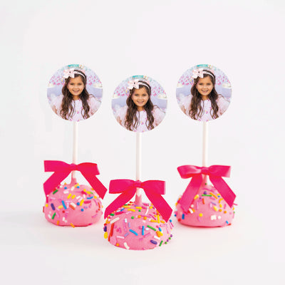 Custom Photo Cake Pops | Upload Your Artwork - Sweet E's Bake Shop - Sweet E's Bake Shop
