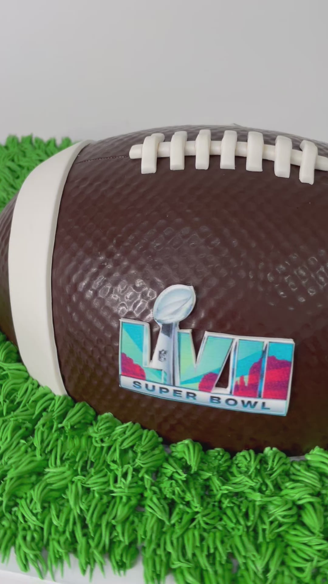 Super Bowl Football Cake