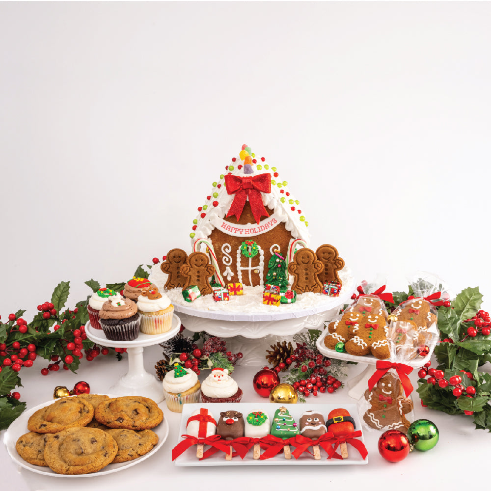 Stunning Christmas Collection of Sweets | Los Angeles Delivery - Sweet E's Bake Shop - The Cake Shop